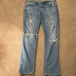 Ripped skinny jeans from American Eagle